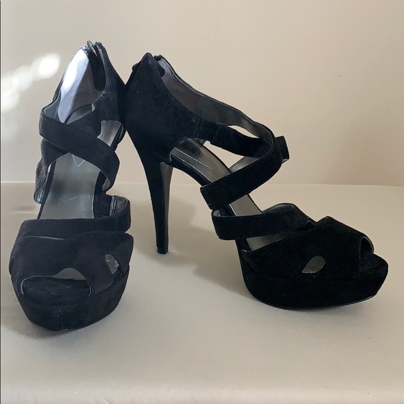 Guess black suede sandals - Picture 2 of 3